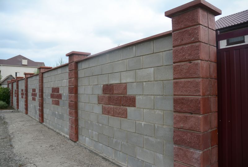 Brick Fence Repair in Mcdonough, GA