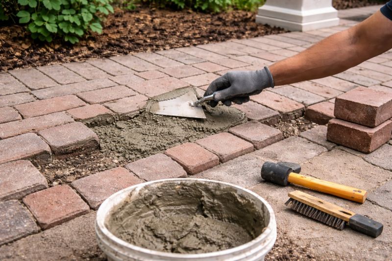 Brick Flatwork Repair in Brooks, GA