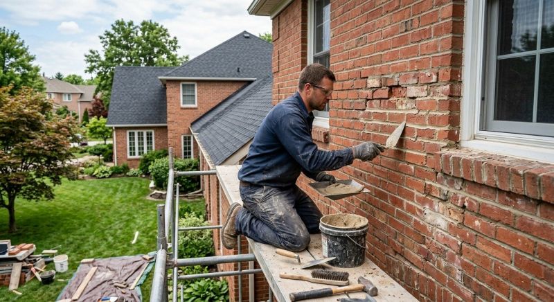 Brick Flatwork Repair in Brooks, GA