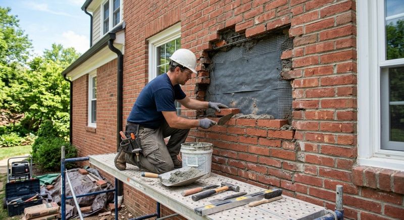 Brick Flatwork Repair in Decatur, GA
