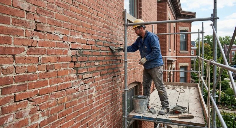 Brick Masonry Repair in Milner, GA