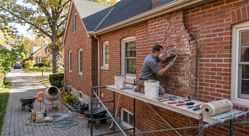 Brick Restoration in Fulton County, GA