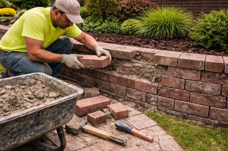 Brick Wall Repair in Brooks, GA