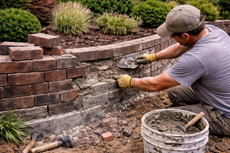 Brick Wall Repair in Fayetteville, GA