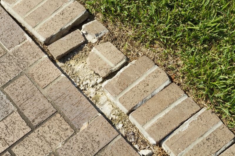 Entryway Brick Repair in Mcdonough, GA