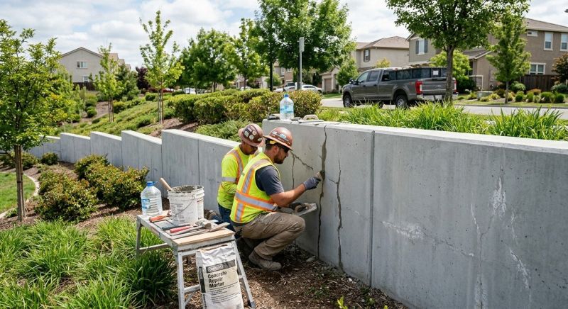 Retaining Wall Repair in Decatur, GA