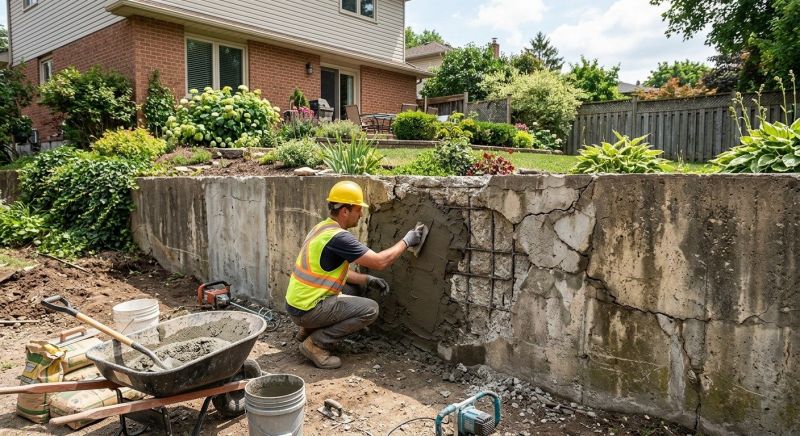 Retaining Wall Repair in Stockbridge, GA