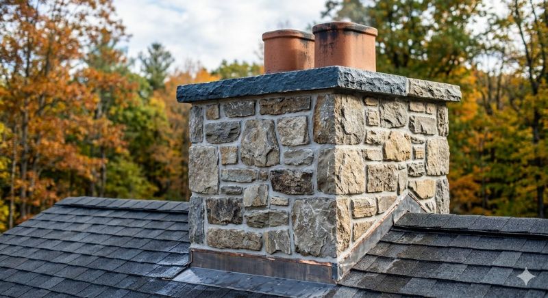 Stone Chimney Installation in Decatur, GA
