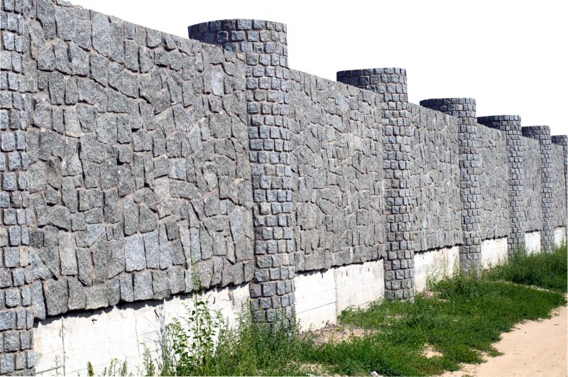 Stone Wall Repair in Brooks, GA