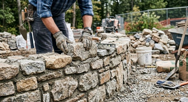 Stonework Installation in Hampton, GA